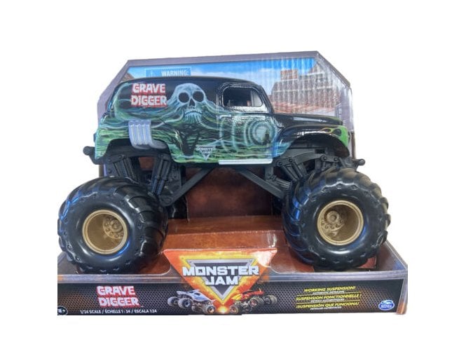 Monster Jam Monster Jam  1/24 Scale Grave Digger Die Cast Truck